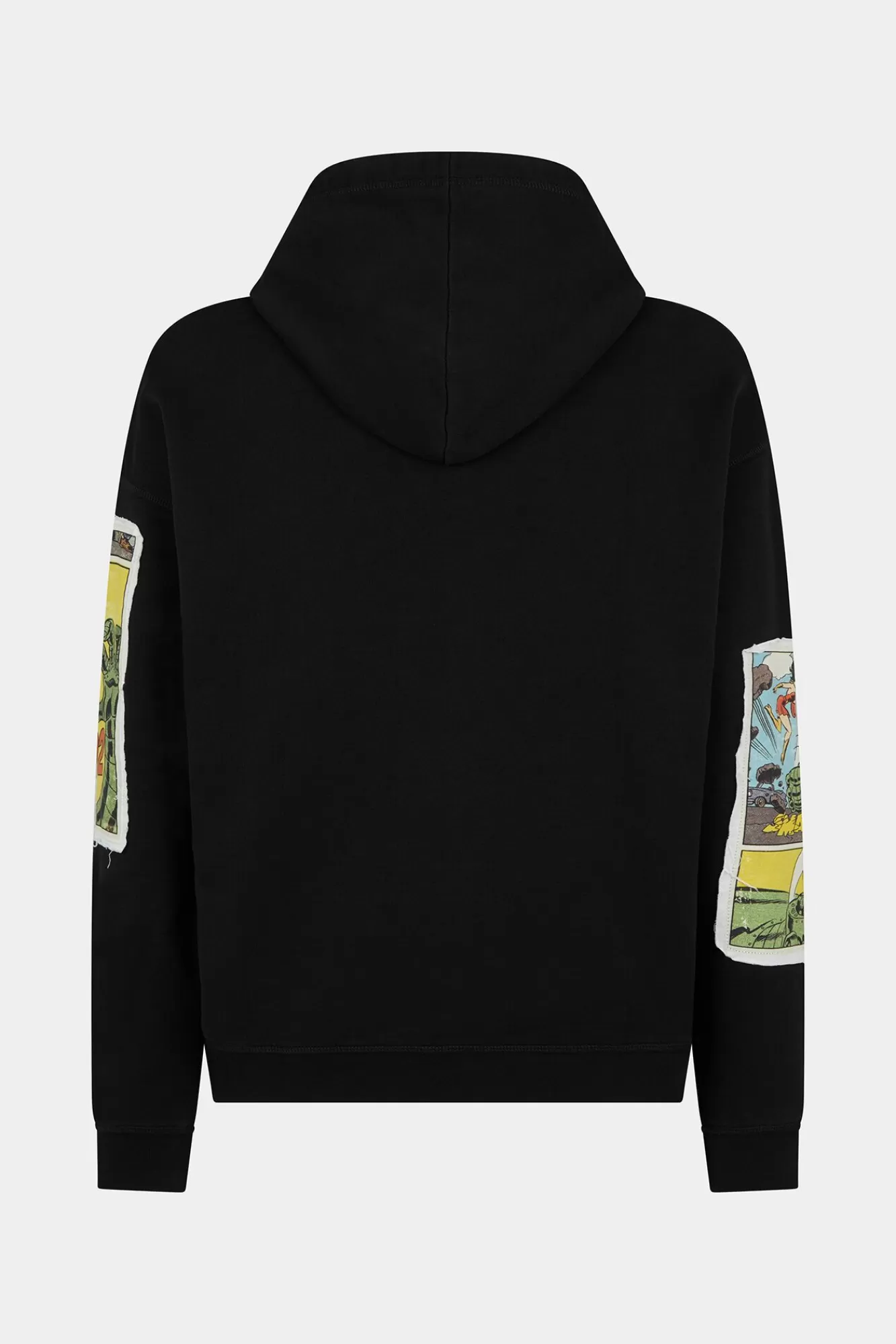 Sweatshirts^Dsquared2 Betty Boop Sweatshirt Met Normale Pasvorm En Capuchon Zwart