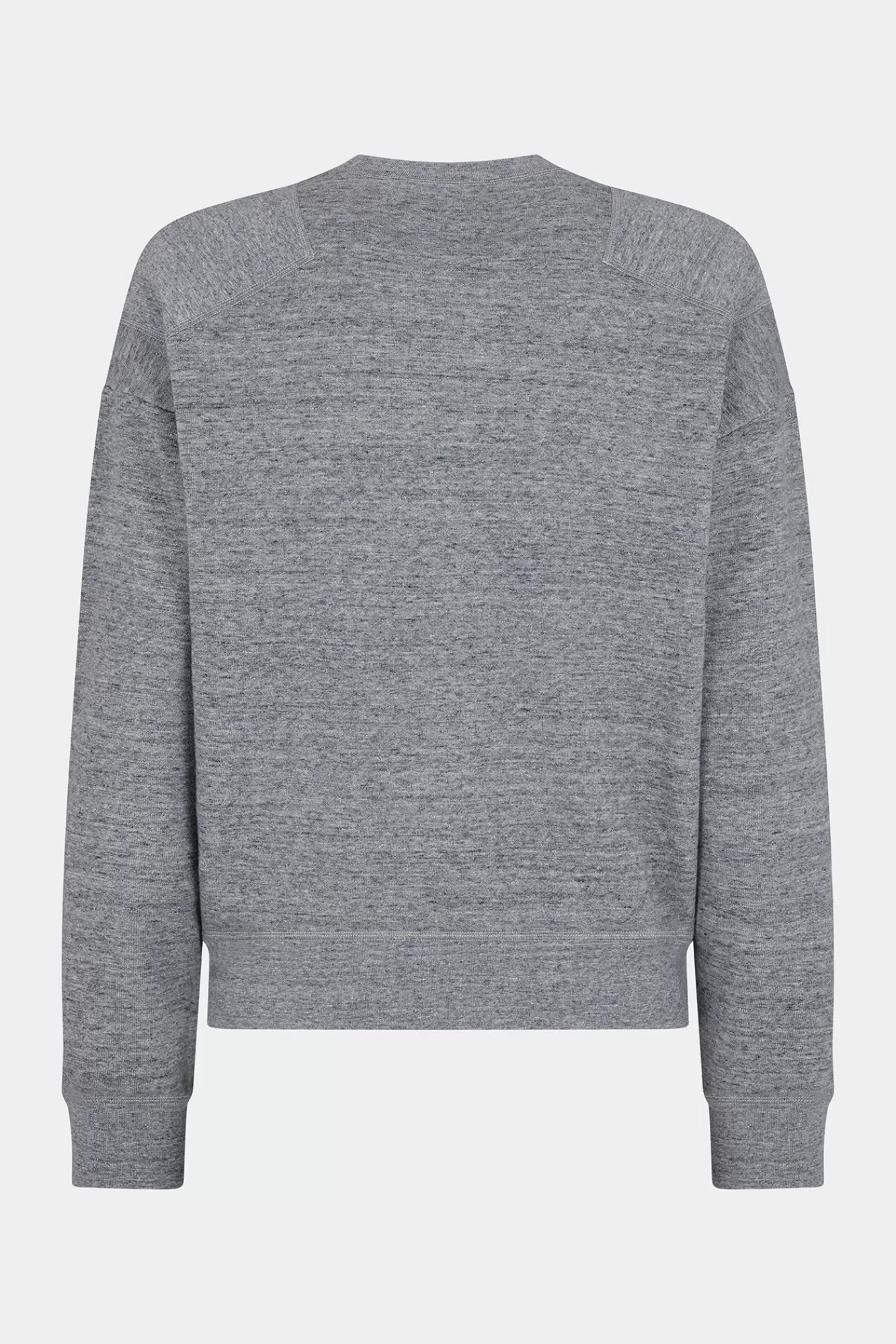 Sweatshirts^Dsquared2 Cipro Fit Sweatshirt Met Ronde Hals Grijze Melange