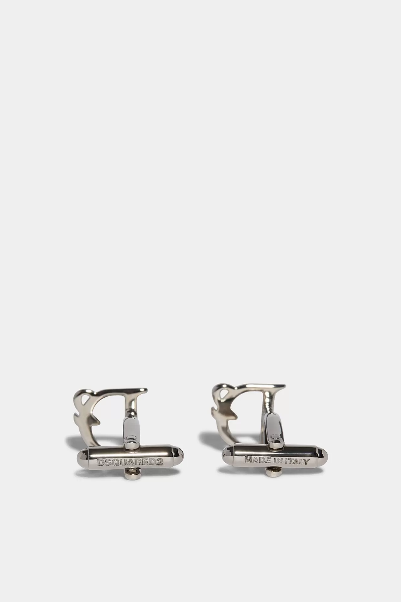 Sieraden^Dsquared2 D2 Statement-Manchetknopen Zilver