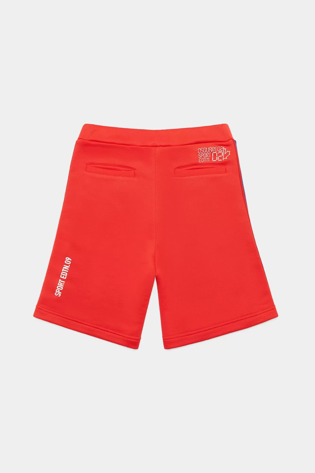 Sport Edtn.09^Dsquared2 D2Kids Junior Korte Joggingbroek Sport Edtn. 09 Rood