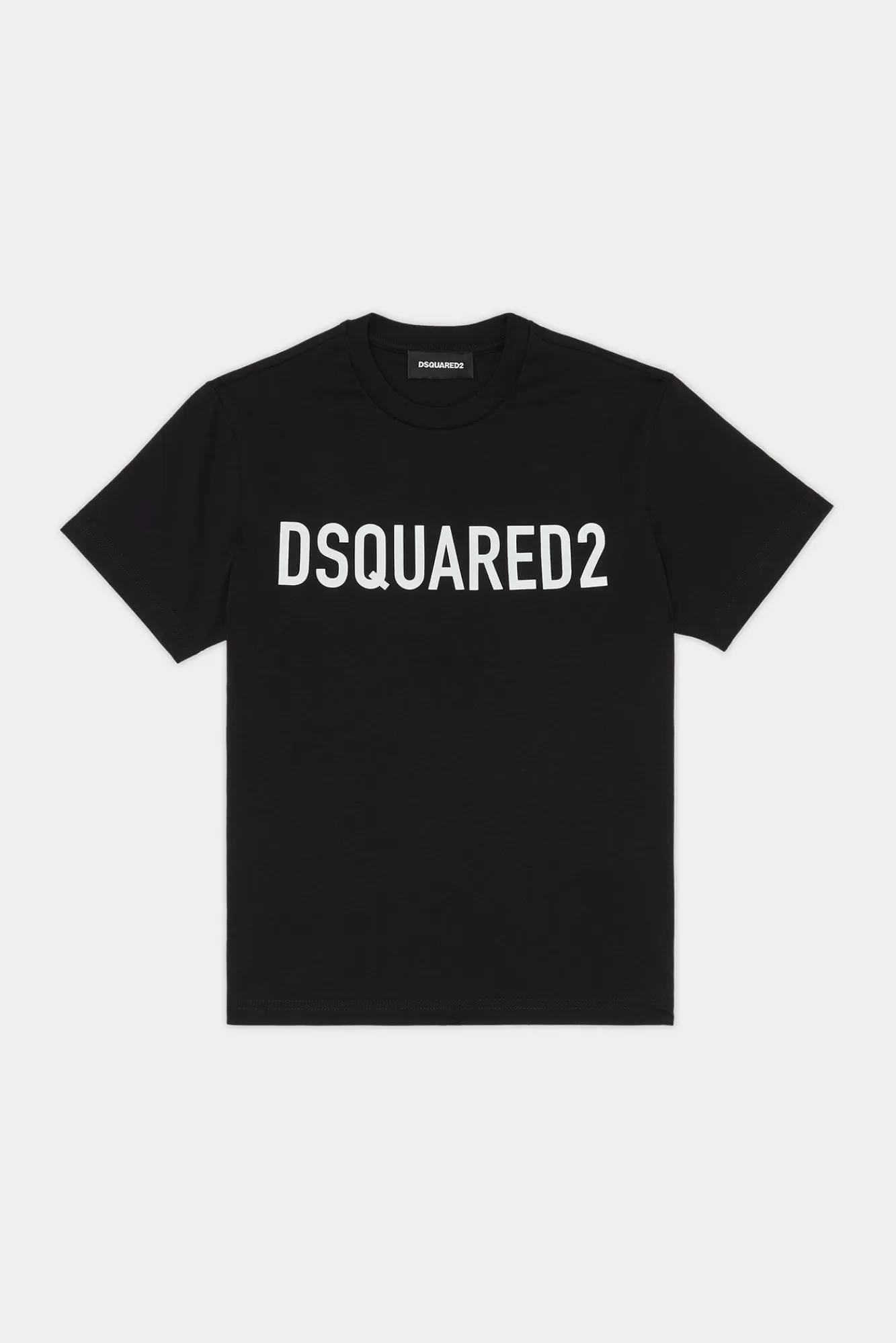 Junior^Dsquared2 D2Kids Junior T-Shirt Zwart