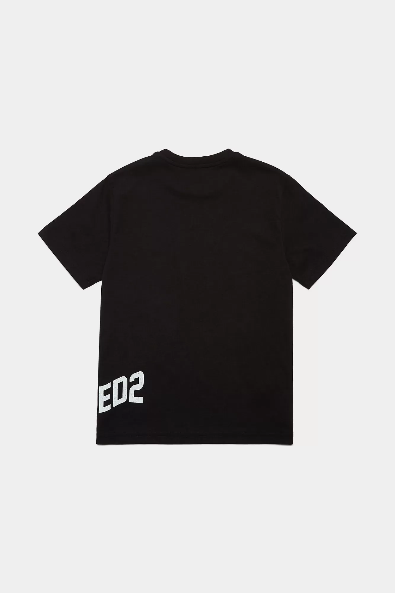 Junior^Dsquared2 D2Kids Junior T-Shirt Zwart
