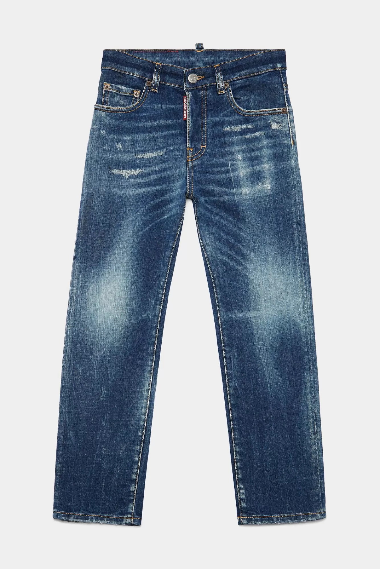 Junior^Dsquared2 D2Kids Juniorjeans Blauw