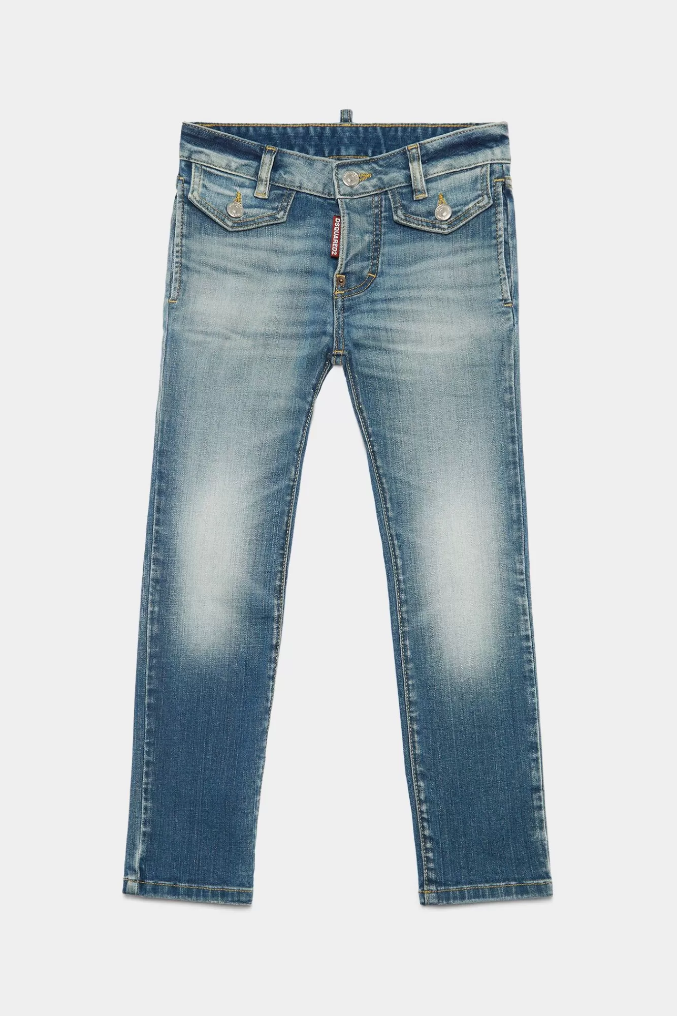 Junior^Dsquared2 D2Kids Juniorjeans Blauw