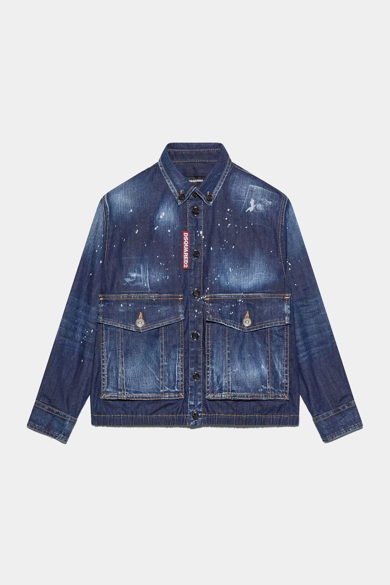 Junior^Dsquared2 D2Kids Junior-Shirt Blauw