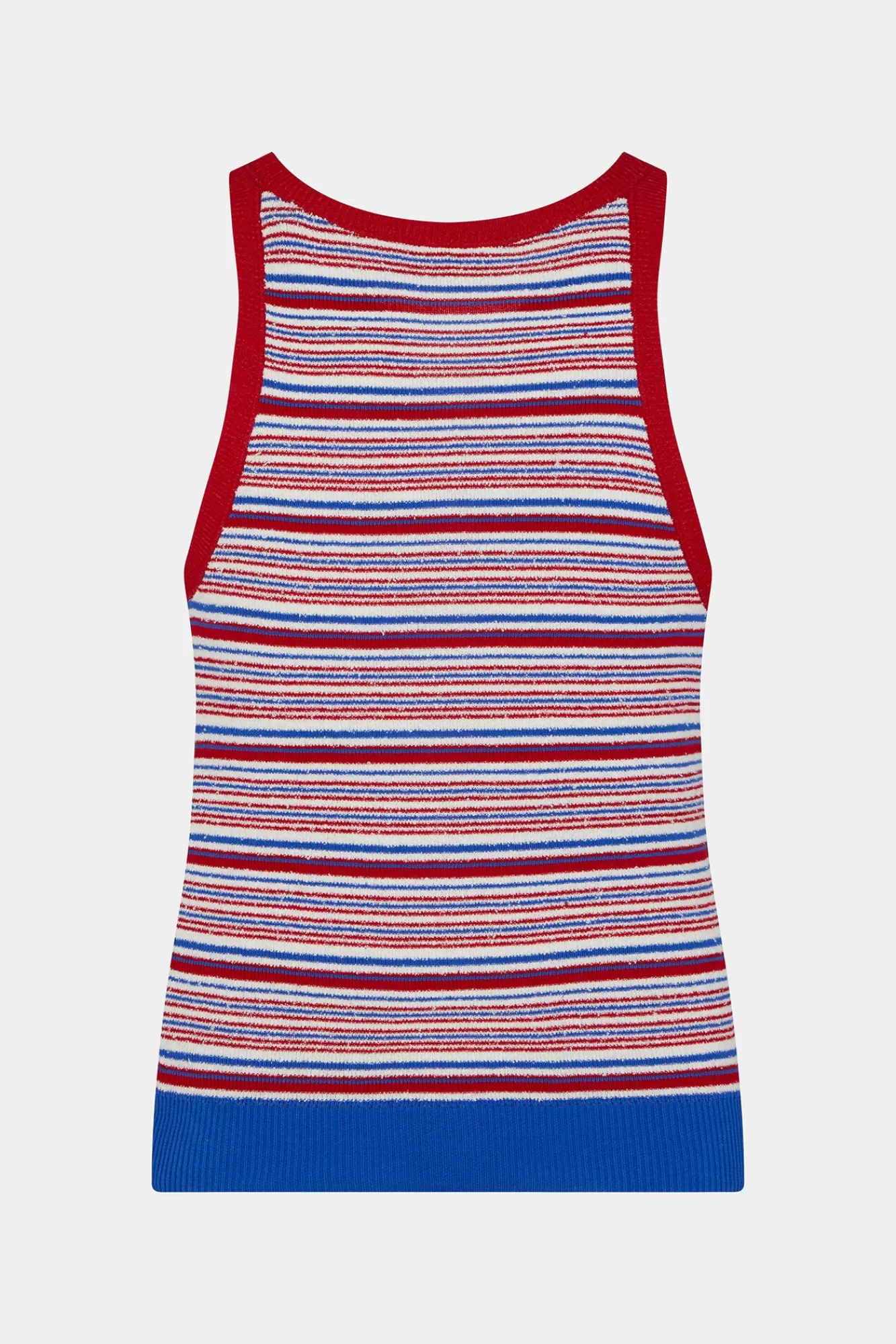Gebreide Kleding^Dsquared2 E Gebreide Top Van Stretchkatoen Veelkleurig