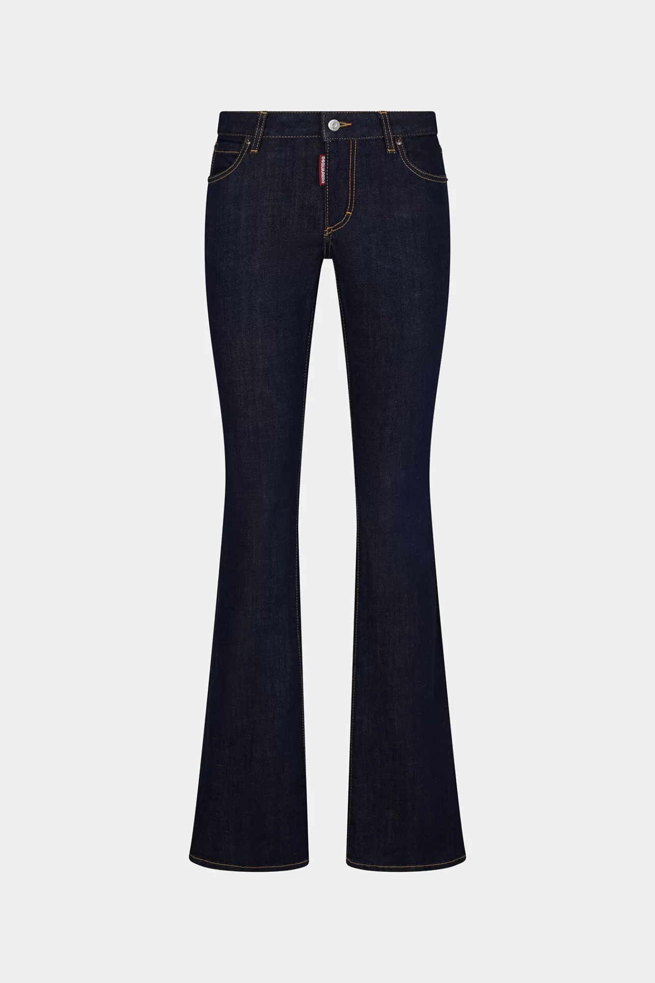 Jeans^Dsquared2 Flare Jeans Met Middelhoge Taille In Donkere Wassing Marine