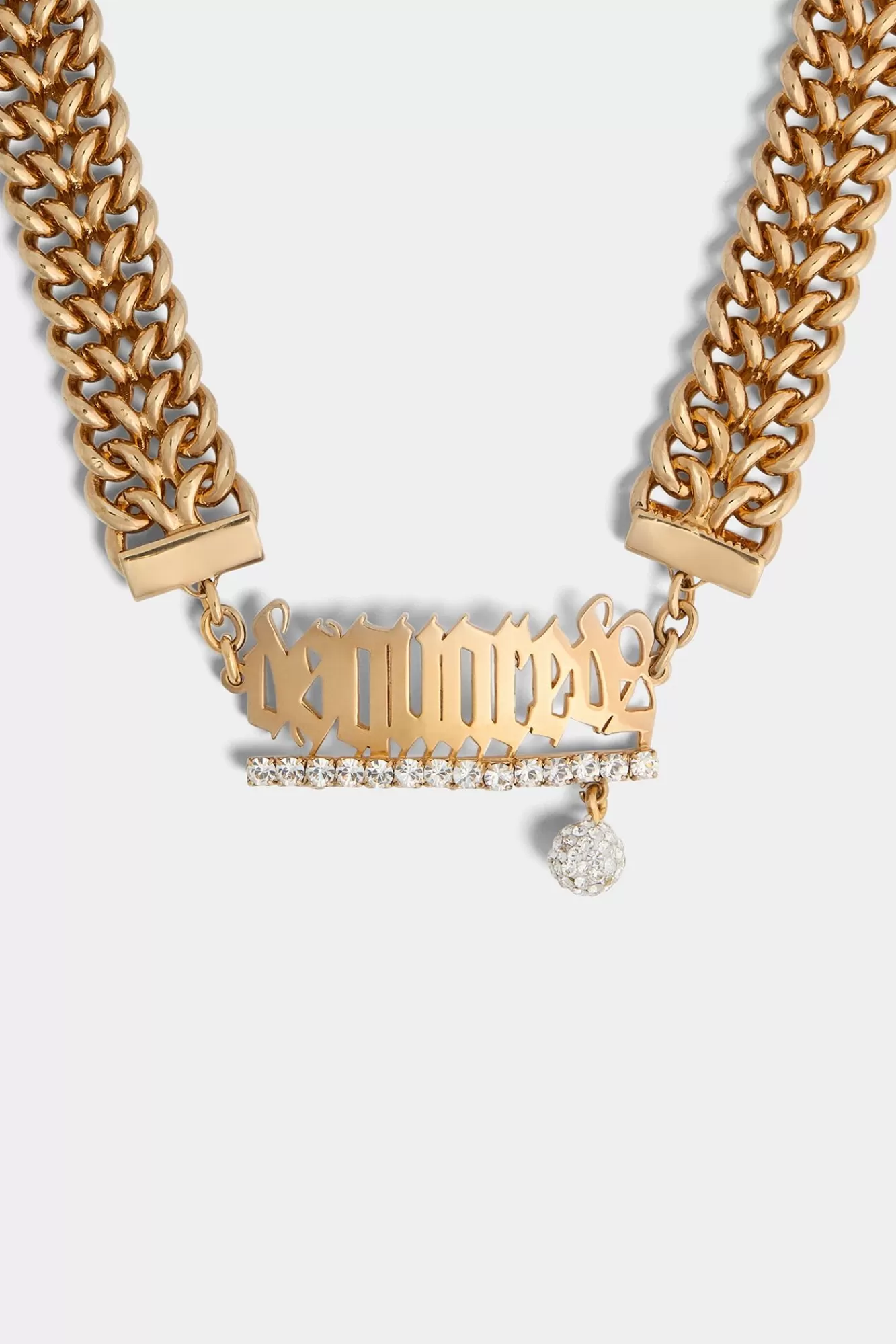 Sieraden^Dsquared2 Gotische -Choker Goud
