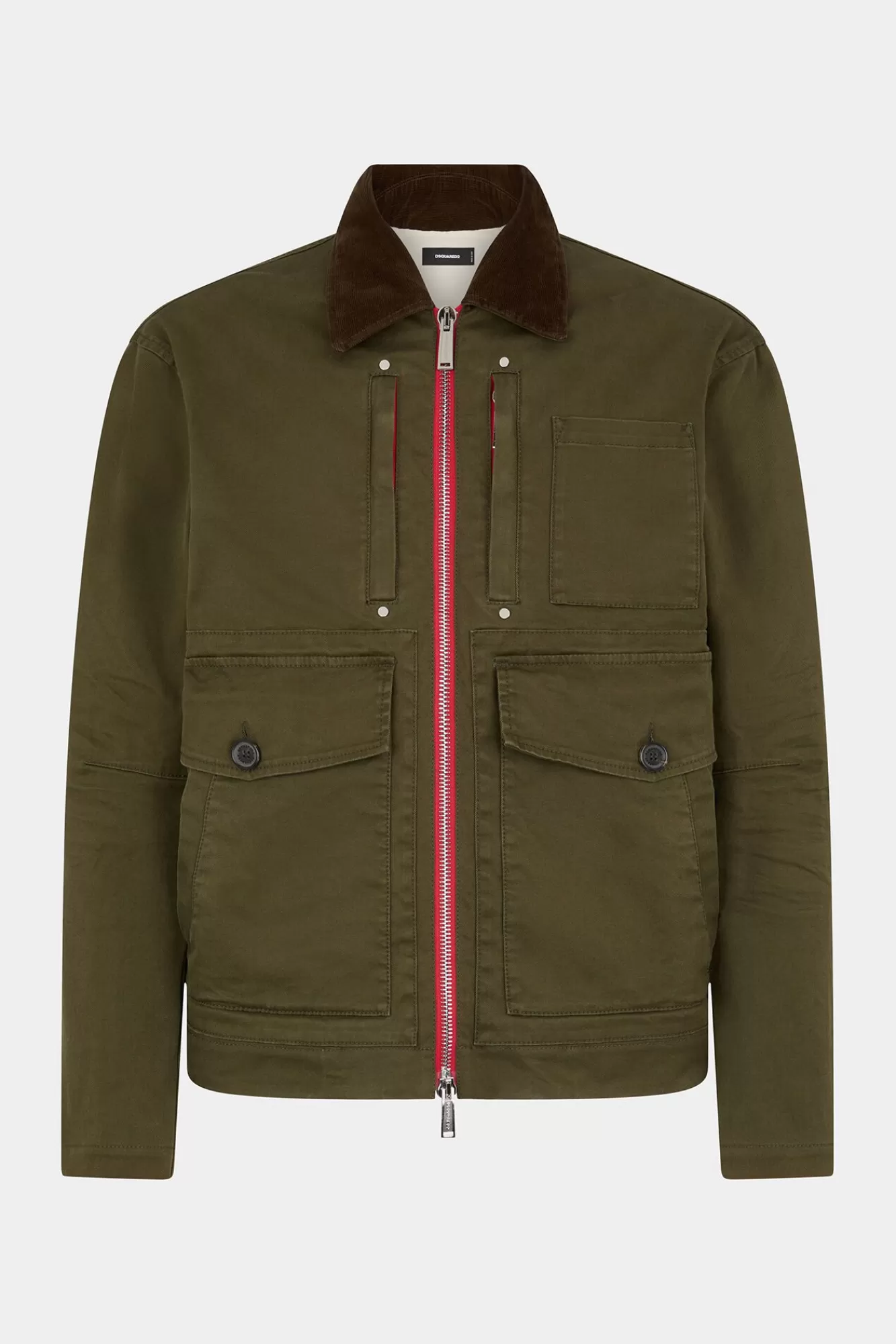 Co-Orden^Dsquared2 Heritage Jack Met Meerdere Zakken Militaire Groen