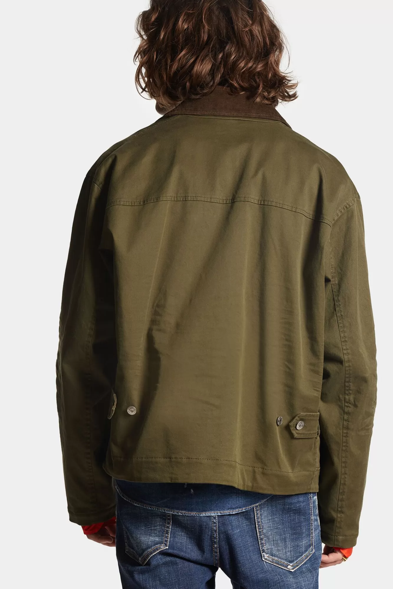 Co-Orden^Dsquared2 Heritage Jack Met Meerdere Zakken Militaire Groen