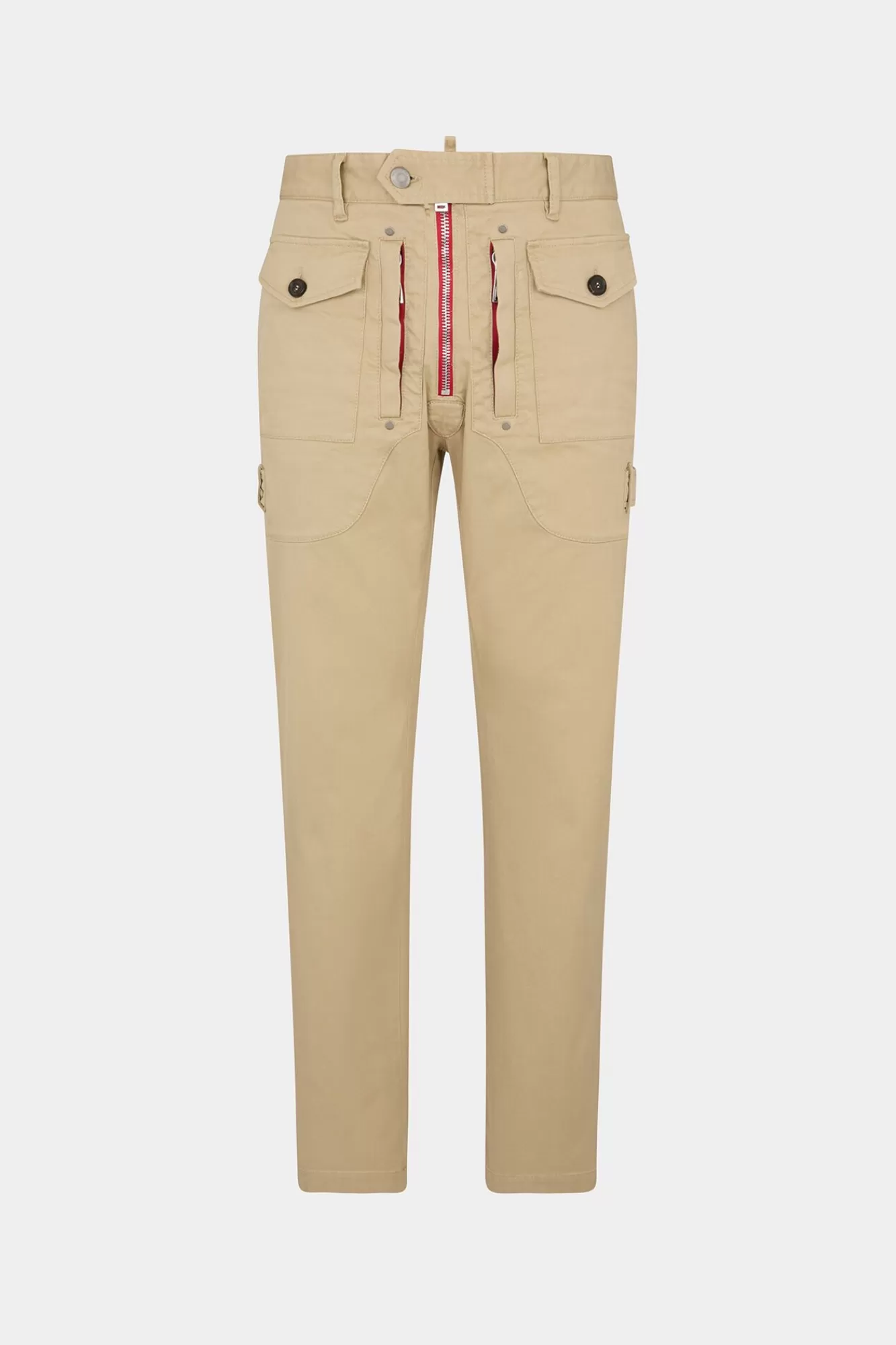 Co-Orden^Dsquared2 Heritage Multipocket 642-Broek Steen
