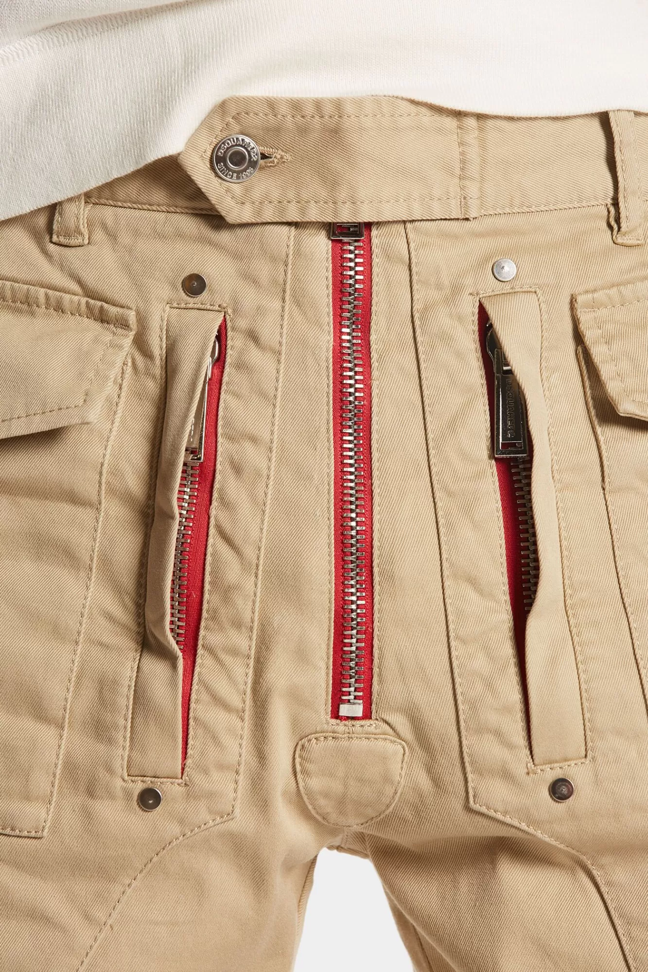 Co-Orden^Dsquared2 Heritage Multipocket 642-Broek Steen