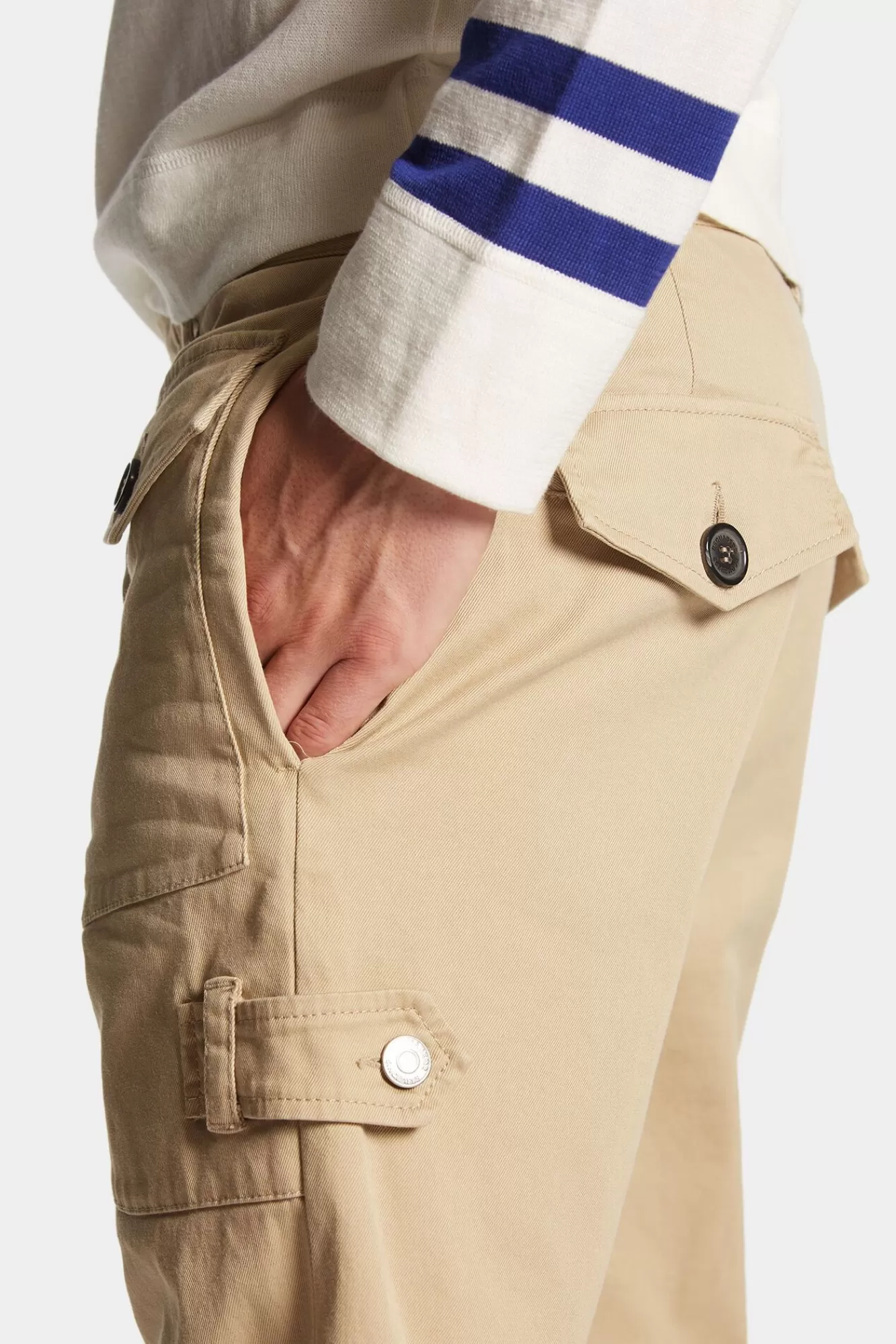 Co-Orden^Dsquared2 Heritage Multipocket 642-Broek Steen