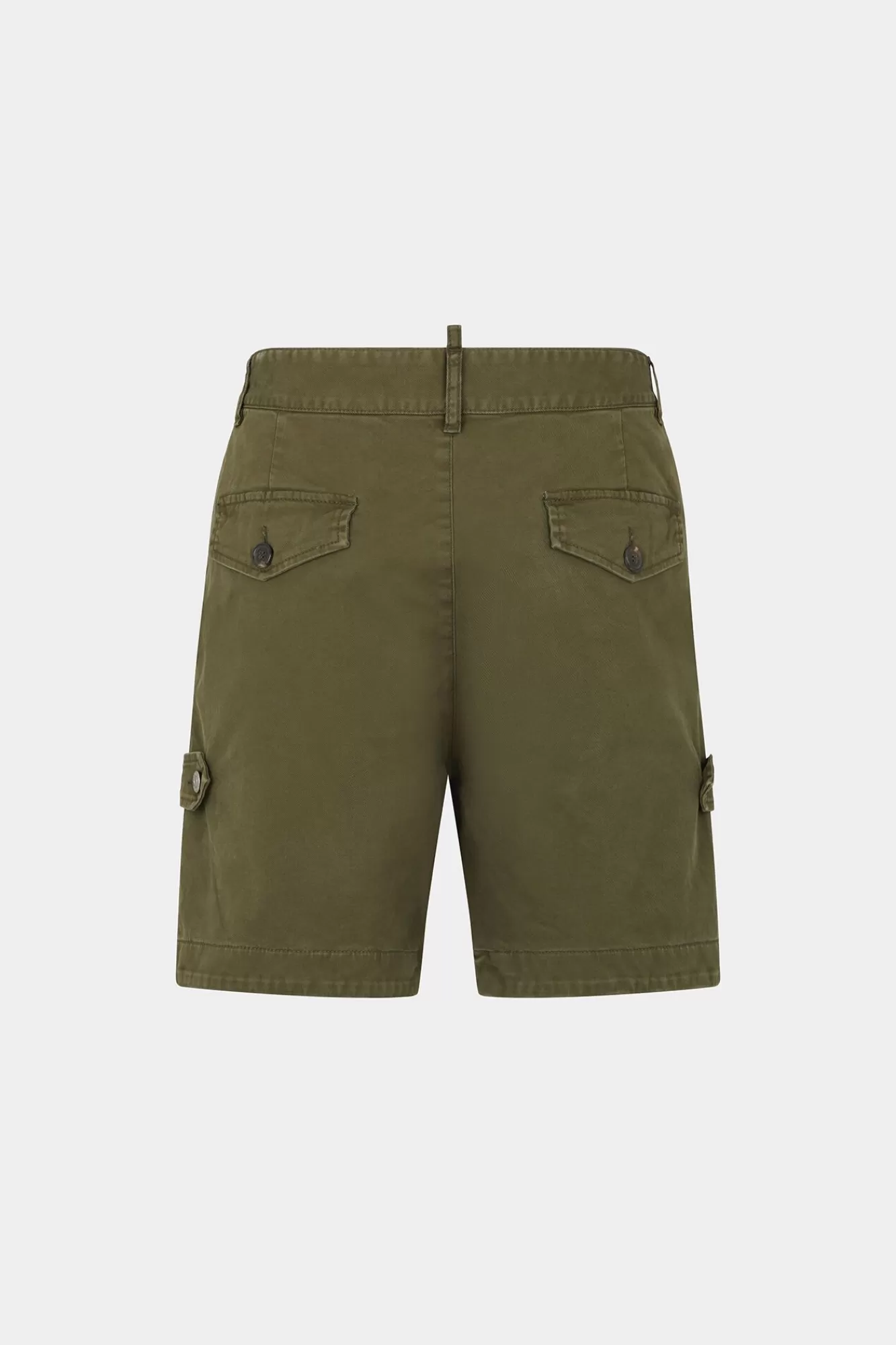 Co-Orden^Dsquared2 Heritage Multipockets Marineshort Militaire Groen