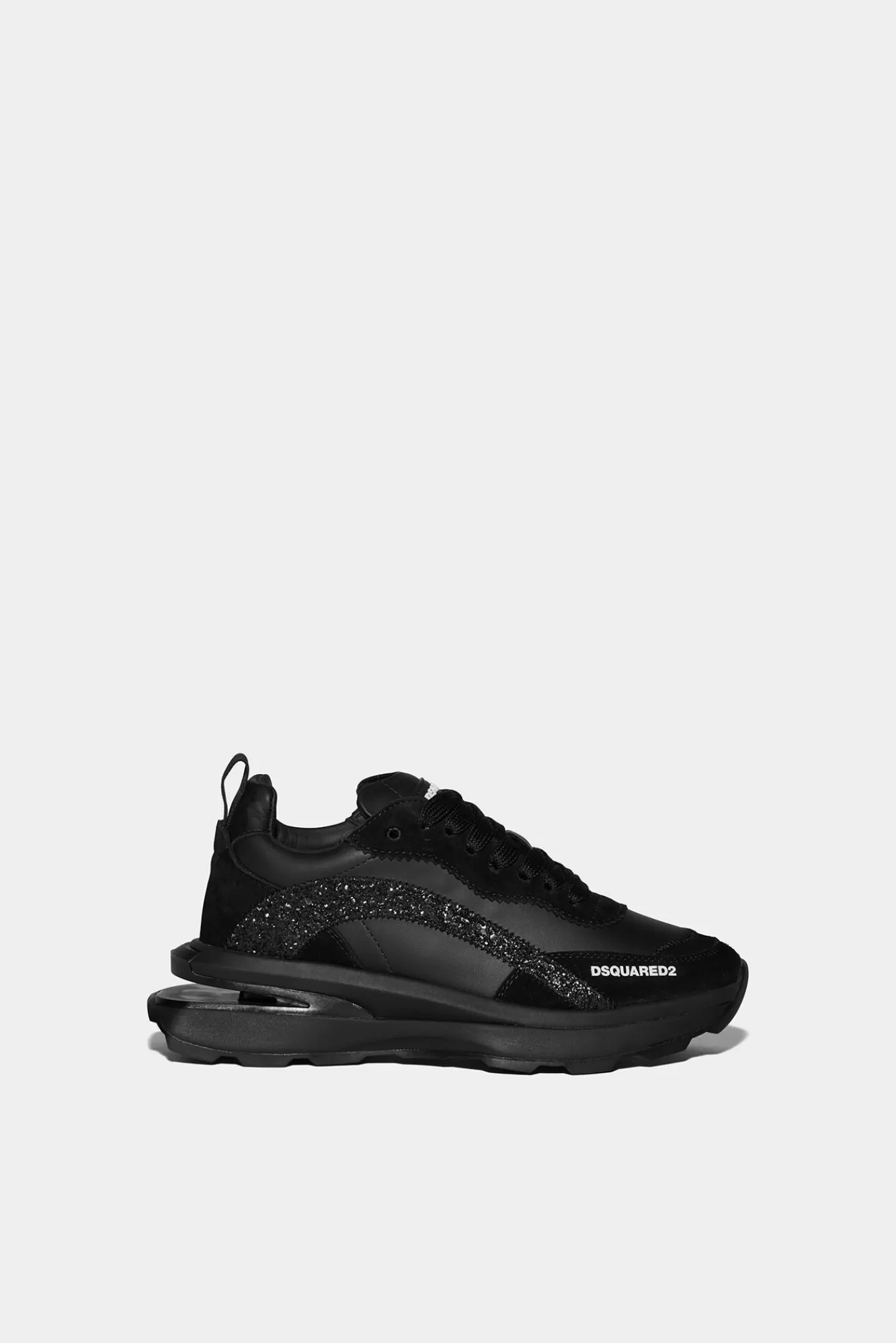 Sneakers^Dsquared2 Slash-Sneakers Zwart