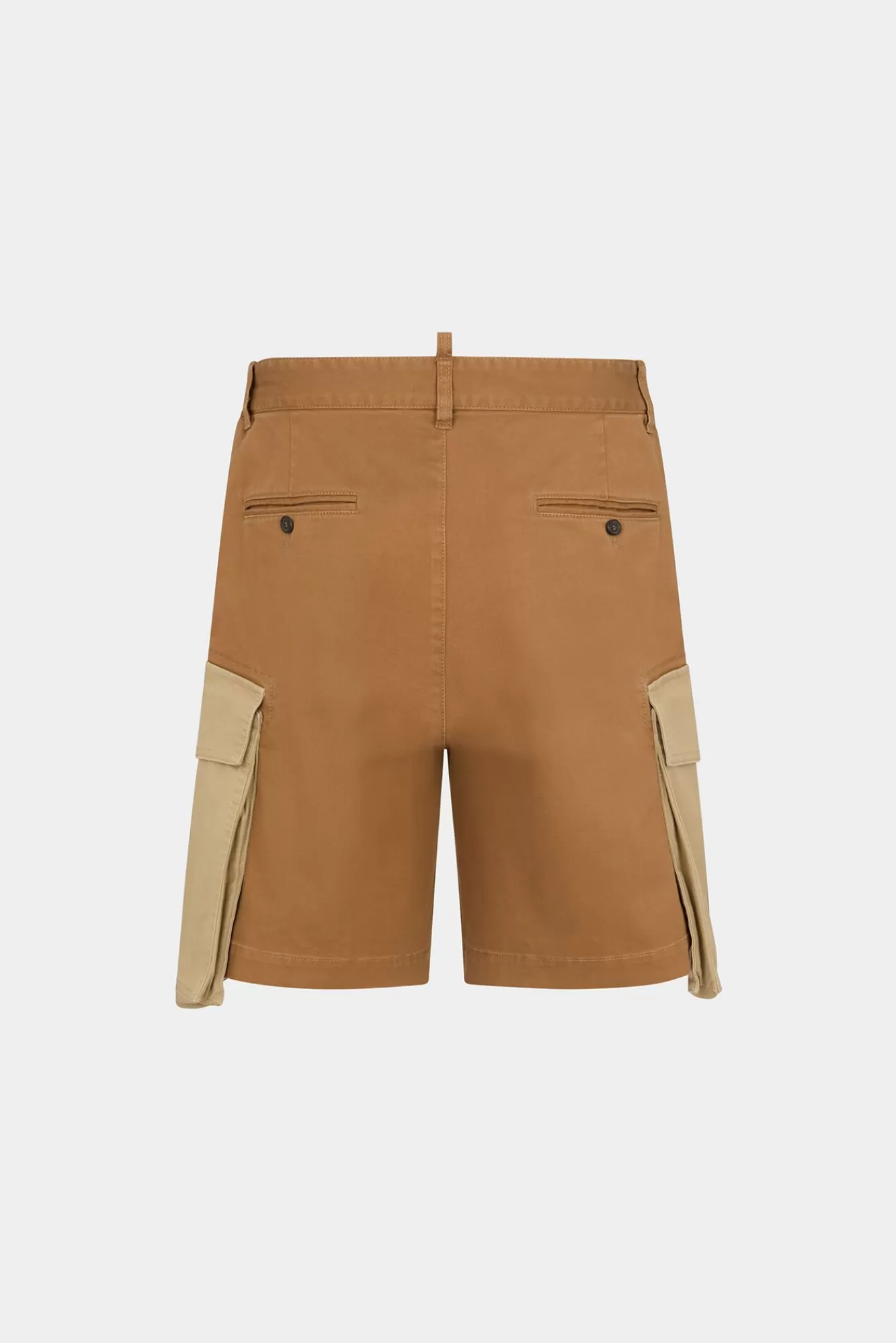 Korte Broek^Dsquared2 Urban 64 Tag-Short Beige/Kameel